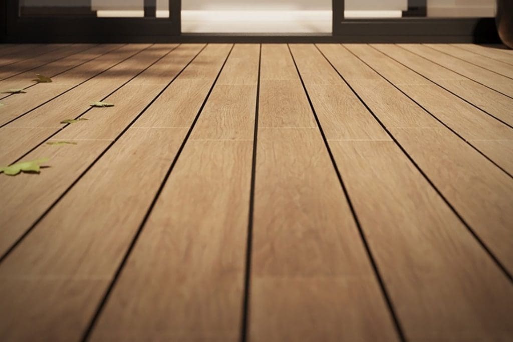 Brazilian Walnut Vitrified Composite Decking