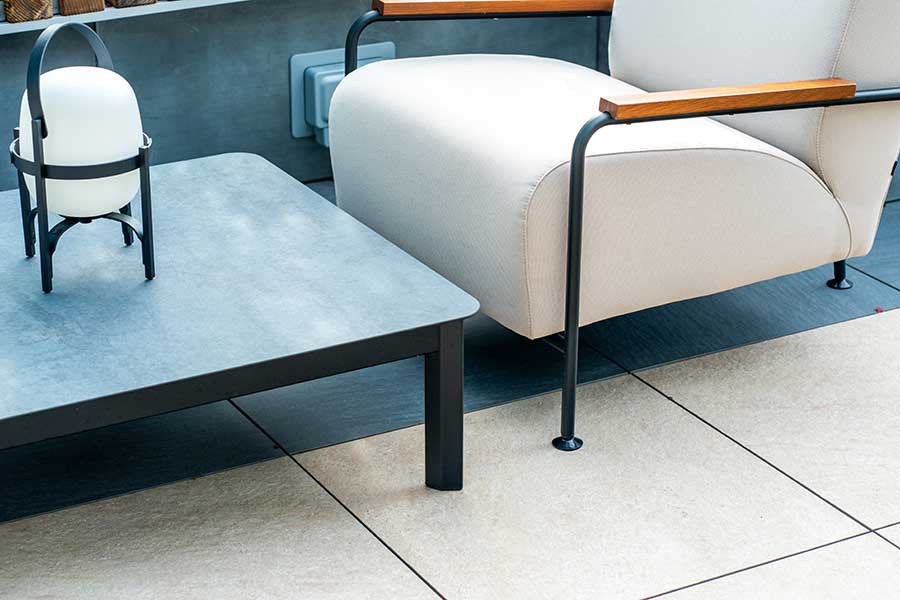 The Met Building table and chair