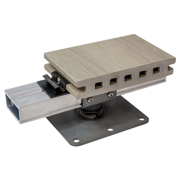 Vitrified Composite Decking System Sample