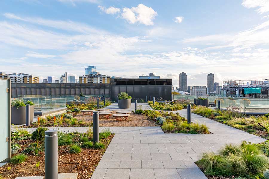 250 City Road roof terrace