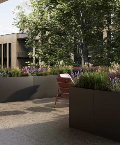 TerraSmart Ledge Planter System location