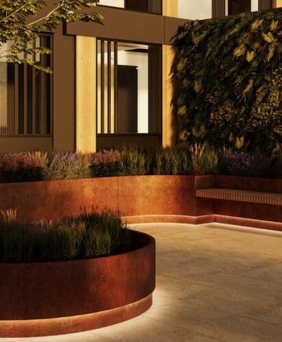 Contour Seating System with lighting