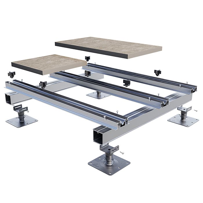TerraSmart® Rail Paving System IGNO®: Lattice Frame