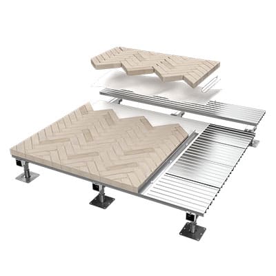 TerraSmart Natural Stone Setts System render