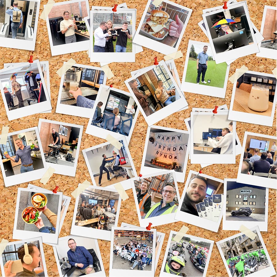Polaroid pinboard
